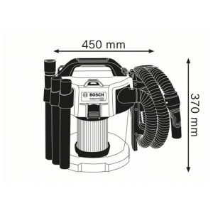 Строительный пылесос BOSCH GAS 18V-10 L